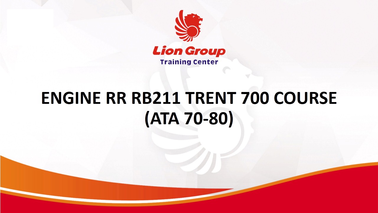 ENGINE RR RB211 TRENT 700 COURSE (ATA 70-80)